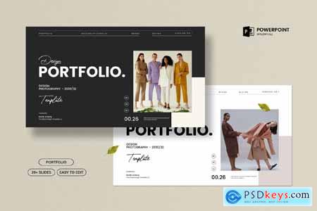 Design Portfolio Presentation Template