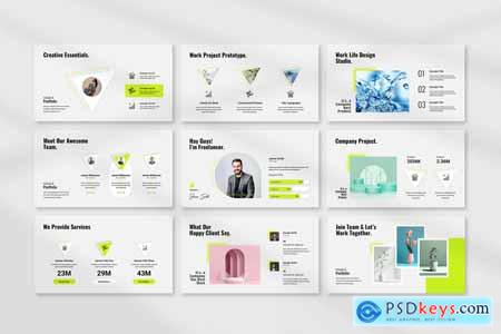 Modern & Minimal Business Pitch Deck