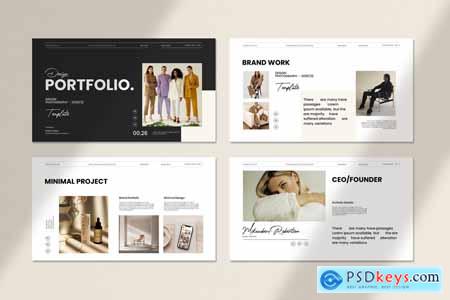 Design Portfolio Presentation Template