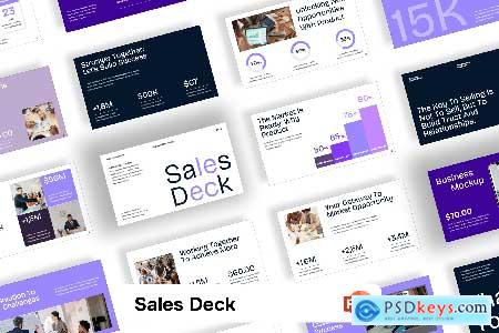 Purple Sales Deck