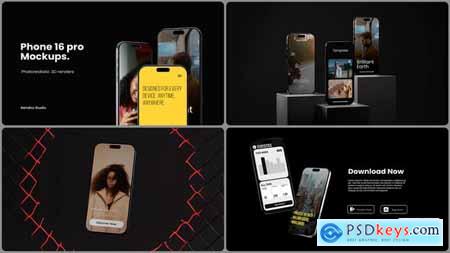 Phone 16 Pro Mockups 56213298