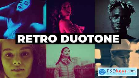 Retro Duotone Effects After Effects 56285549