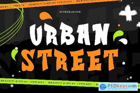 Urban Street - Graffiti Font