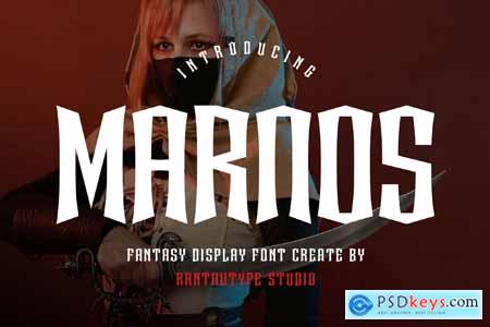 Marnos Fantasy Display Font