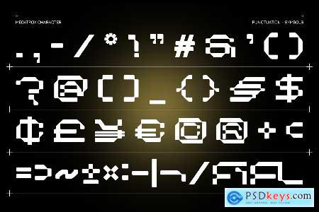 Megatrox  Mecha Font