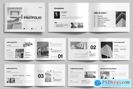 Architecture Portfolio Layout