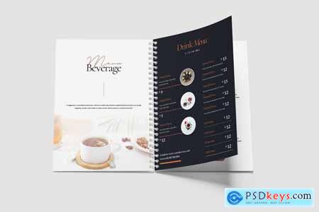 Modern Menu Book Template