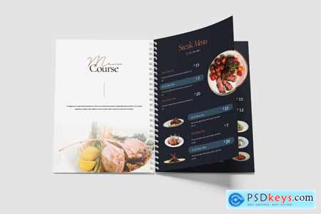 Modern Menu Book Template