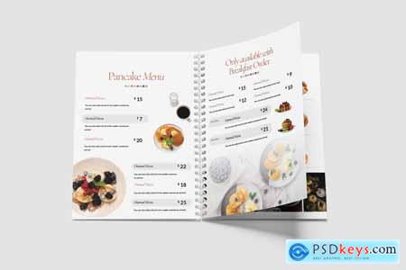 Modern Menu Book Template