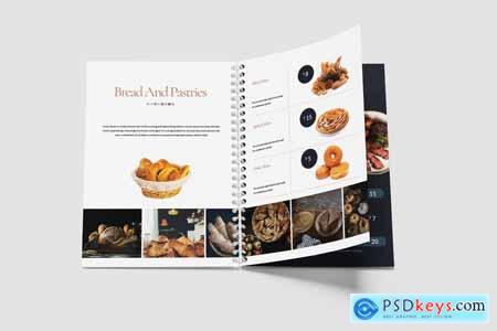 Modern Menu Book Template