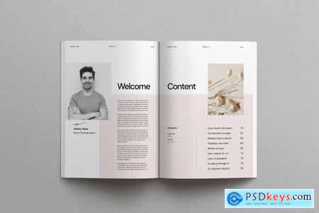 Minimal Brochure Layout