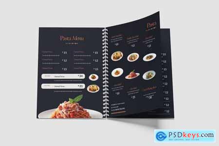 Modern Menu Book Template