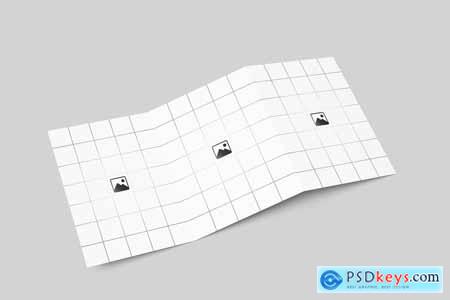 A5 Trifold Brochure Mockup 001