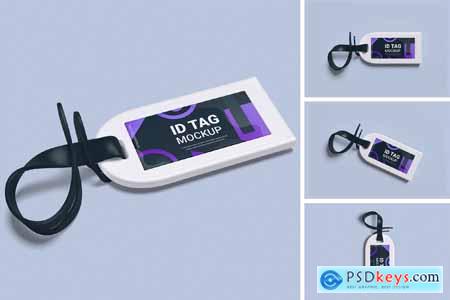 Id Tag Mockup