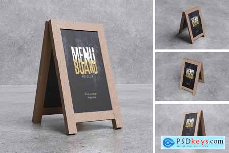 Menu Board Mockup