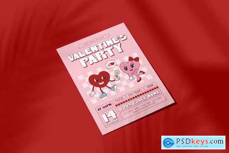 Valentine's Flyer Template LVJ4S7E