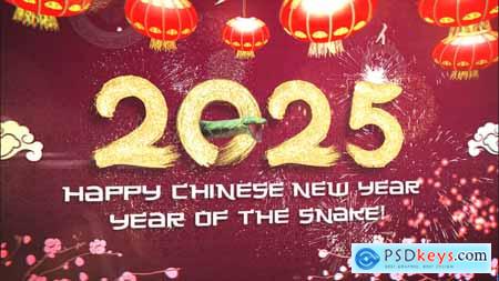 Chinese New Year Celebration 2025 After Effects 56333739