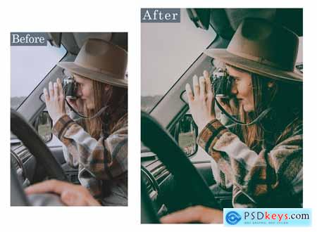 Road Trip Lightroom Preset & Luts Premiere Pro