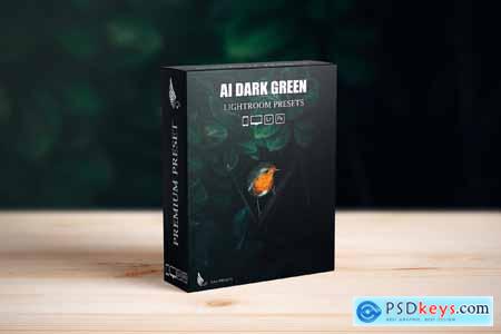 AI Optimize Dark Green Lightroom Presets