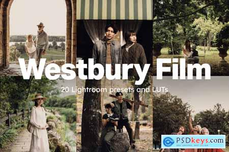 20 Westbury Film Lightroom Presets and LUTs