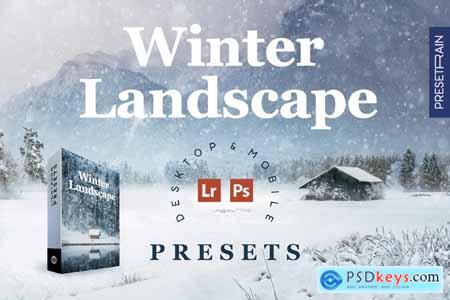 Winter Landscape Lightroom Presets