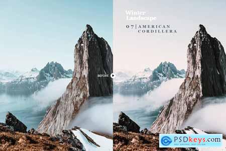 Winter Landscape Lightroom Presets