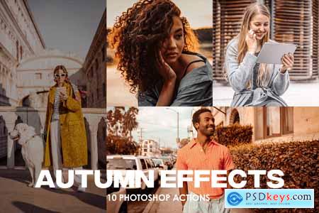 Autumn 10 Photoshop Actions