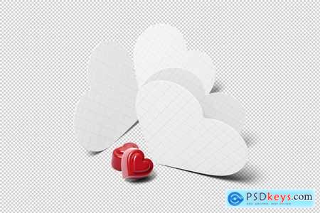 Valentine's Day Card Mockup