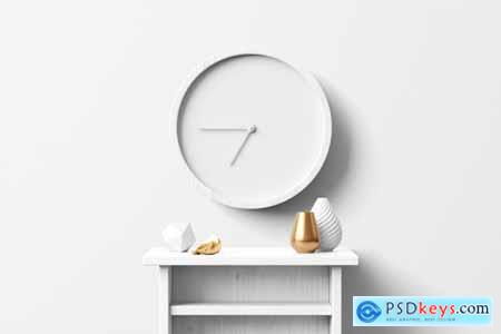 Clock Mockup C6EUFJD