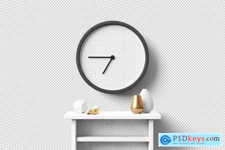 Clock Mockup C6EUFJD