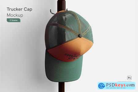 Trucker Cap Mockup