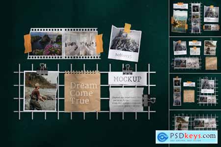 Photography Moodboard Mockup Set