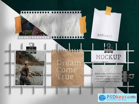 Photography Moodboard Mockup Set