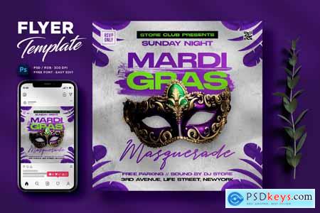 Mardi Gras Flyer TCKJANG