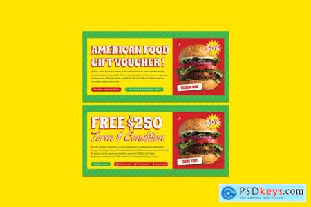 Food Retro Gift Voucher