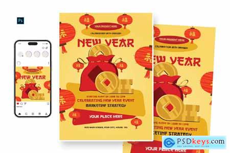 Generations Chinese New Year Day Flyer