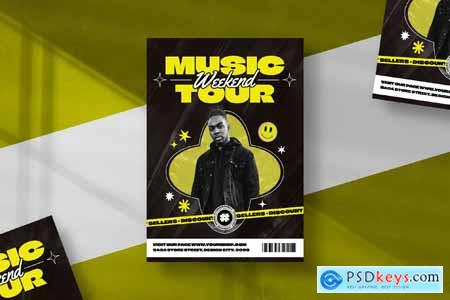 Music Tour Flyer P3KQDEH