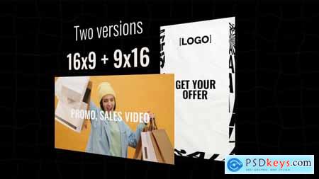 Typography Dynamic Promo, Sales Video 56437557