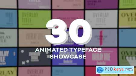 Animated Typeface Showcase 56438945