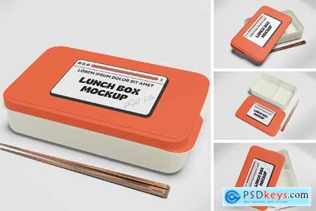 Lunch Box Mockup