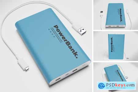 Power Bank Mockup