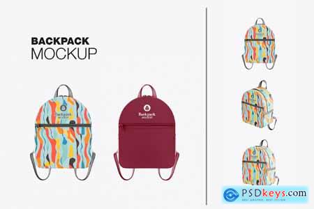 Set Backpack Mockup