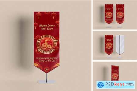 STAND BANNER MOCKUP