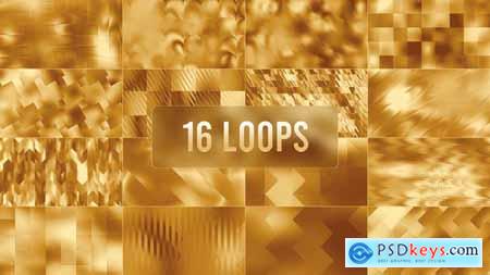 Golden Background Loops Collection 56452343