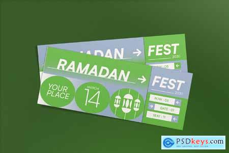 Green Utilitarian Ramadhan Festival Ticket