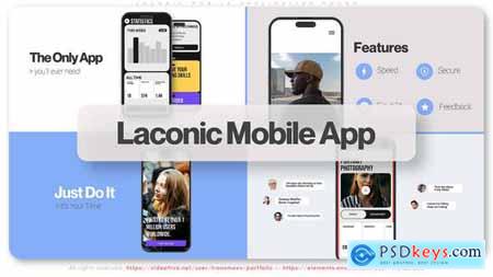 Laconic Mobile Application Promo 56509221