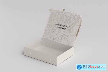 Magnetic Gift Box Mockup