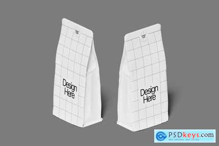 Paper Coffee Bag Mockup 003