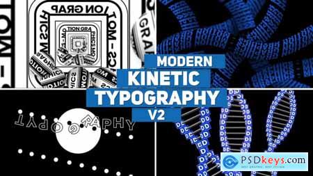 Modern Kinetic Typography v2 MOGRT 56550350