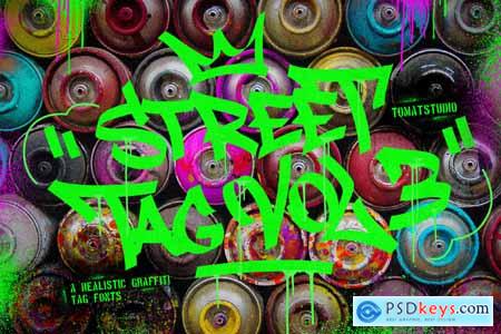 Graffiti Font Street Tag Vol 3